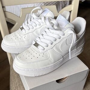 Nike Air Force 1 White Sneakers